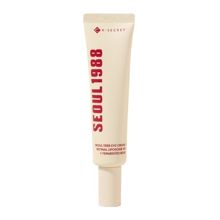 K-SECRET - SEOUL 1988 Eye Cream: Retinal Liposome 4% + Fermented Bean - Crema de ochi Retinal Liposome 4% - Antirid