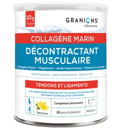 LGN Decontractant Musculaire marine collagen 300 g - Granions Franta