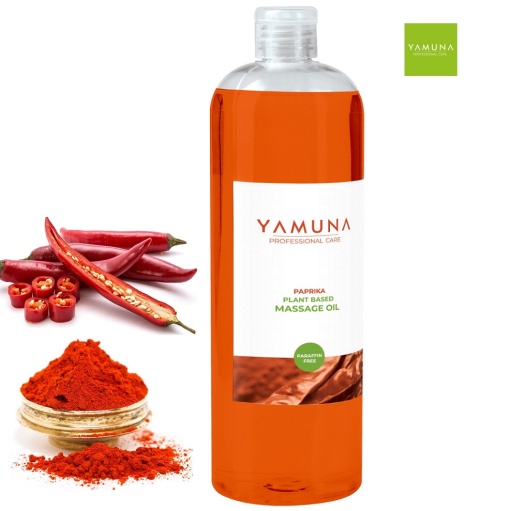 Ulei de masaj Anticelulitic cu Paprika Yamuna 1 L