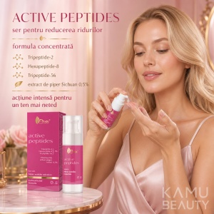 Active Peptides Ser concentrat pentru reducerea ridurilor de expresie - Img 2