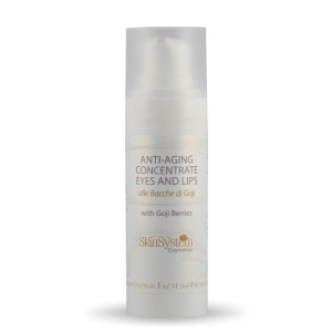 Concentrat anti-imbatrinire pentru ochi si buze cu fructe Goji