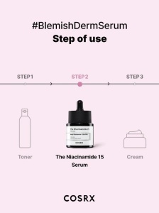 COSRX The Niacinamide 15 Serum – Ser cu 15 % niacinamida pentru controlul sebumului - Img 2