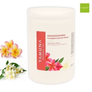 Crema de masaj Frangipani si Iasomie -Yamuna 1 L