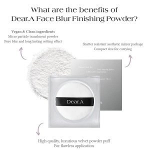 Dr. Althea - Dear. A Face Blur Finishing Powder - Pudră matifiantă - Img 2