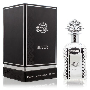 Escent ROYAL SILVER Apă de parfum 100 ml, parfum barbatesc