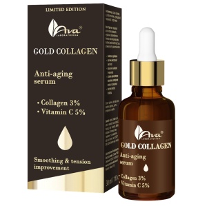 Gold Collagen - Ser concentrat anti-age cu Vitamina C si colagen - Img 2