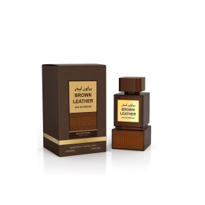 Milestone Brown Leather Apă de parfum 100 ml, parfum barbatesc