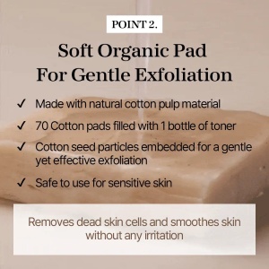 Mixsoon - Bean Toner Pad - Pad-uri hidratante pentru față cu extract de soia - Img 7