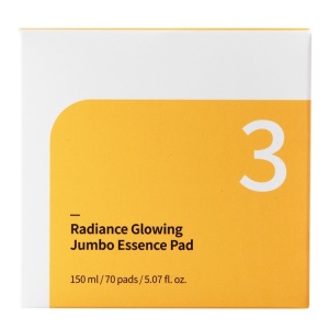 Numbuzin – No.3 Radiance Glowing Jumbo Essence Pad – Dischete faciale pentru luminozitate si hidratare – 70 buc - Img 11