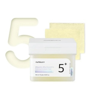 Numbuzin - No.5 Vitamin - Niacinamide Concentrated Pad - Dischete cu toner concentrat cu Niacinamide si Vitamine, 70 buc - Img 3
