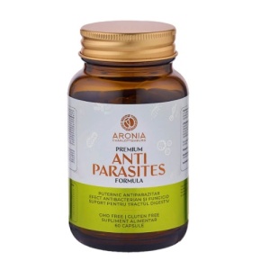 Premium Anti Parasites Formula - 60 de capsule pentru eliminarea parazitilor intestinali si sustinerea sanatatii digestive