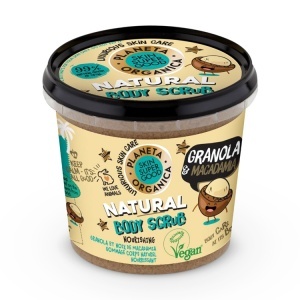 Scrub de corp hranitor cu ovaz, macadamia si smochine 360 ml