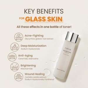 TIRTIR - Milk Skin Toner - Moisturizing Toner with Rice Extract - Toner hidratant cu extract de orez, 150 ml - Img 6