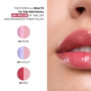 Ulei de buze Eveline Celebrity Lips High Gloss - Nr 02 Rose - Img 4