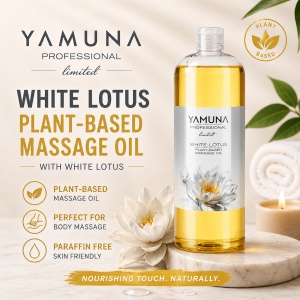 Ulei de masaj LOTUS ALB – Yamuna 1L - Img 3