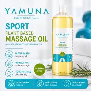 Ulei de masaj SPORT Yamuna 1 L - Img 2