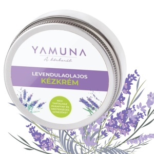 YAMUNA Crema pentru maini cu ulei de levantica