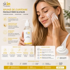 YAMUNA skIN – Spuma curatare ten