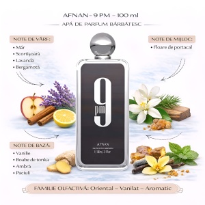 Afnan 9 PM 100 ml, Apă de parfum barbatesc