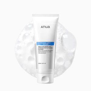 Anua - 8 Hyaluronic Acid Hydrating Gentle Foaming Cleanser - Spumă facială hidratantă cu acid hialuronic și pantenol