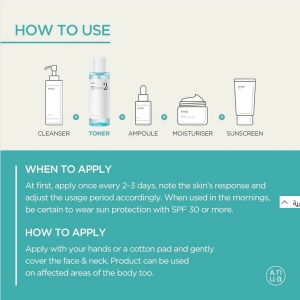 Anua - BHA 2% Gentle Exfoliating Toner - Tonic exfoliant blând cu acid salicilic pentru pori curați și ten uniform - Img 6