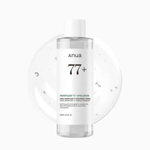 Anua - Heartleaf 77% Soothing Toner - Toner facial calmant și hidratant pentru toate tipurile de piele 250 ML