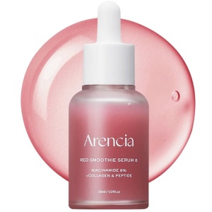 Arencia - Fresh Red Smoothie Serum 8 - Revitalizing Facial Serum - Ser revitalizant cu Niacinamide, 30 ml - Img 2