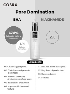 BHA Blackhead Power Liquid COSRX – exfoliant lichid cu BHA și niacinamidă - Img 4