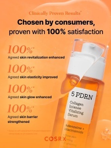 COSRX – 5 PDRN Collagen Intense Vitalizing Serum – Ser revitalizant cu PDRN si colagen - Img 5