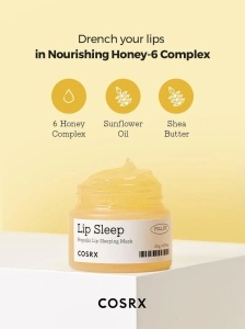 COSRX – Full Fit Propolis Lip Sleeping Mask – Masca de noapte pentru buze, cu propolis si miere - Img 2