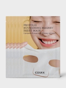 COSRX – Full Fit Propolis Nourishing Magnet Sheet Mask – Masca nutritiva cu propolis, miere si laptisor de matca - Img 9