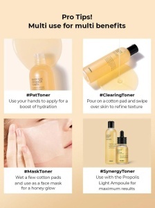 COSRX – Full Fit Propolis Synergy Toner – Toner hidratant cu extract de propolis si miere - Img 4