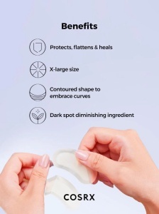 COSRX – Master Patch X-Large – Plasturi hidrocoloidali ultra-subtiri pentru zone extinse - Img 4