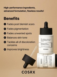 COSRX – The Alpha-Arbutin 2 Discoloration Care Serum – Ser cu 2 % alpha-arbutin pentru petele pigmentare - Img 12