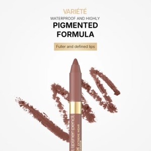Creion de buze Waterproof Gel Lip Liner Matt, 01 NUDE - Img 3