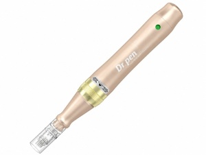 Dr.Pen M5 cu fir, carcasa din aluminiu auriu