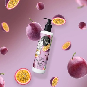 Gel de dus Organic Shop Passion Alluring cu fructul pasiunii si cacao - Img 5