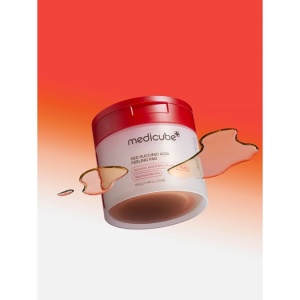Medicube – Red Succinic Acid Peeling Pad – Dischete exfoliante pentru fata – 70 buc - Img 3