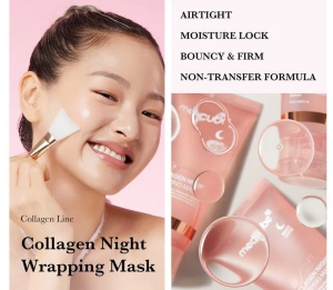 Medicube - Collagen Night Wrapping Peel Off Mask - Masca faciala de noapte cu Colagen pentru Fermitate si Hidratare Intensa - Img 5