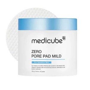 Medicube - Zero Pore Pad Mild - Dischete exfoliante tonifiante pentru față - 70 buc