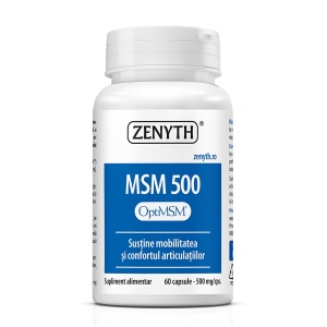 MSM 500 mg – 60 capsule – Zenyth