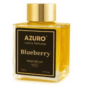 Odorizant camera Azuro Blueberry, difuzor cu betisoare, 100 ml