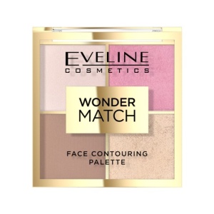 Paleta de conturare a fetei Eveline Wonder Match Nr. 01
