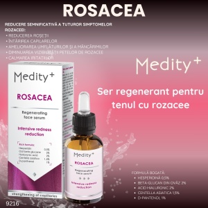 Ser regenerant pentru tenul cu rozacee Medity+ - Img 2