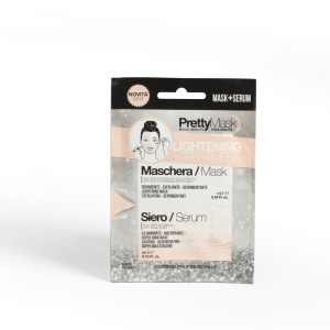 Tratament pentru albire si iluminare cu actiune exfolianta si regeneranta din 2 componente Masca + Ser