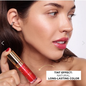 Ulei de buze Eveline Celebrity Lips High Gloss - Nr 04 Red 5 - Img 8