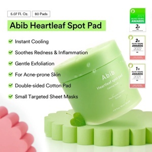 Abib - Heartleaf Spot Pad Calming Touch - Plasturi pentru față cu extract de Heartleaf - Img 5