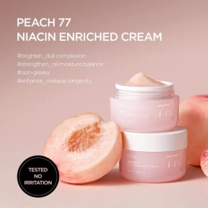 Anua - Peach 77% Niacin Enriched Cream - Cremă hidratantă cu extract de piersică și niacinamidă - Img 2