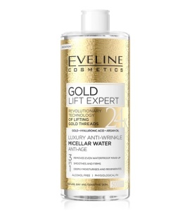 Apa micelara 3 în 1 Gold Lift Expert, 500 ml