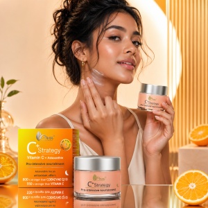 C+Strategy Pro-intensive nourishment - Crema de noapte cu Vitamina C & Astaxantina